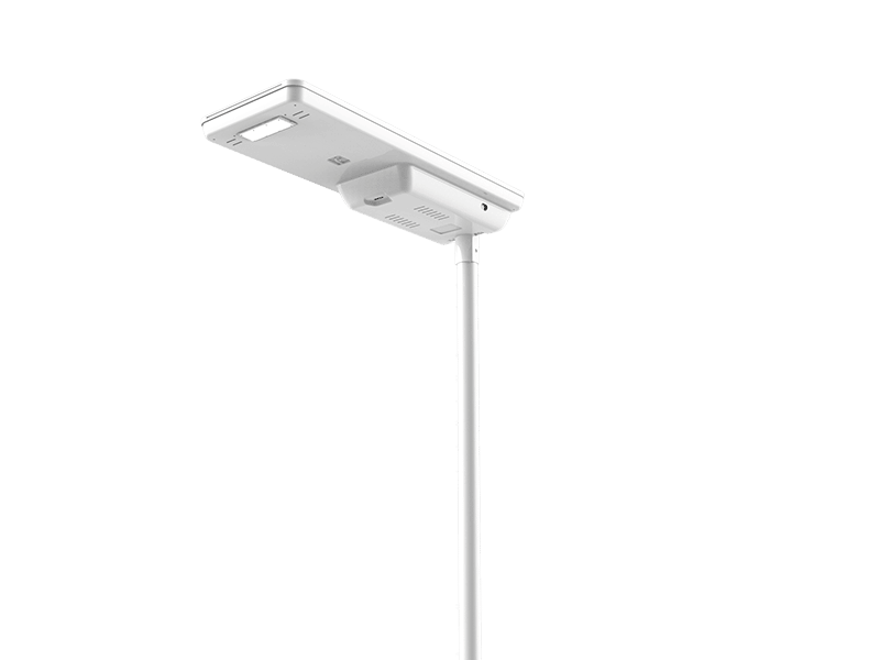 Lampadaire solaire Sunna Design iSSL+ blanc