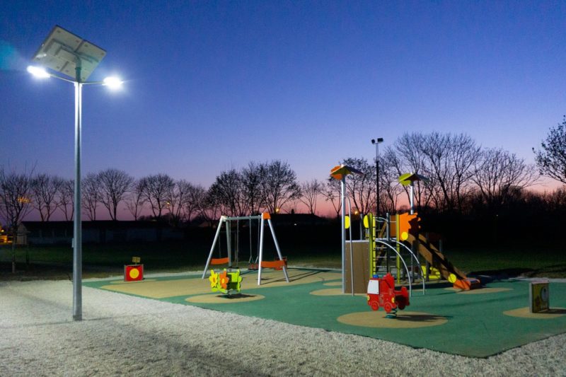 Eclairage solaire pour un parc loisir à Saint Pierre d’Amilly