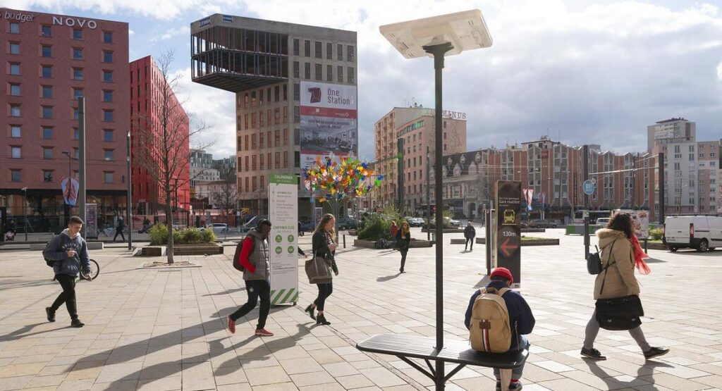 Solutions éclairage solaire urbain à Saint-Etienne