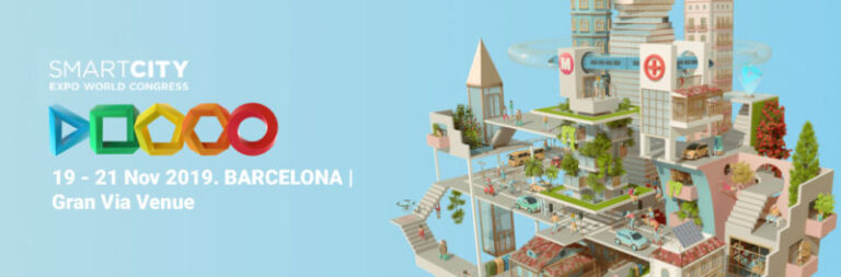 Exposition à Barcelone des villes intelligente