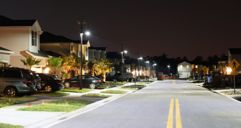 Solutions éclairage solaire urbain à Clermont, Floride