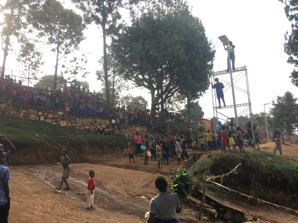Éclairage d'urgence au Rwanda