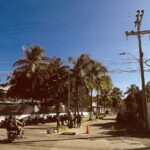 Eclairage public solaire sur l'île de san andres